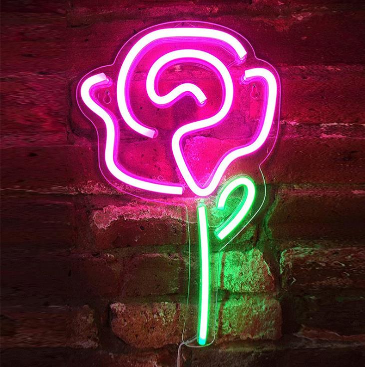 USB Neon LED Wall Hanging Decoration Lights