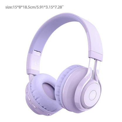 Kids Color Pop Bluetooth Wireless Headphones