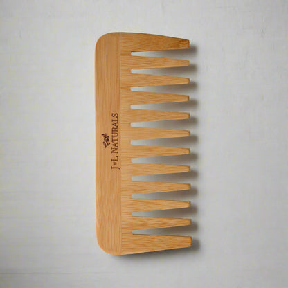 Eco-Friendly Bamboo Detangling Comb For All People