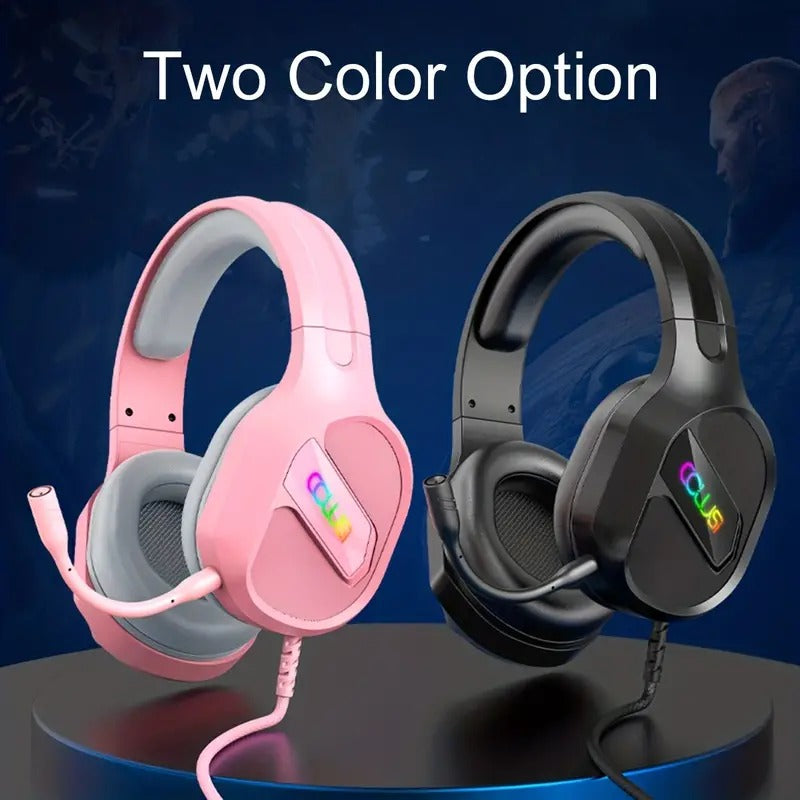 Auriculares para juegos profesionales con micrófono y cancelación de ruido y sonido envolvente: PC, Xbox, PS3/4/5, Switch 