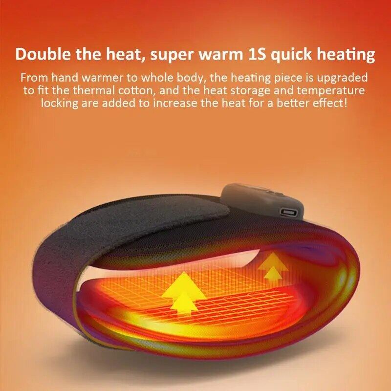 Smart Temperature Lock Adjustable Heating Bracelet Therapy Warmer