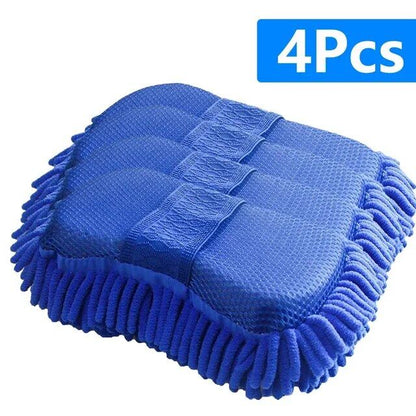 Multi-use Microfiber Anti-Scratch Wash Sponges (2 Pack)