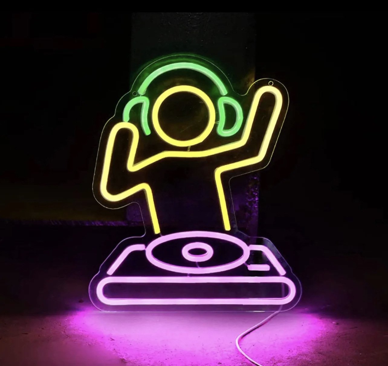 Led DJ Neon Light Game Room E-sports Room Decoration