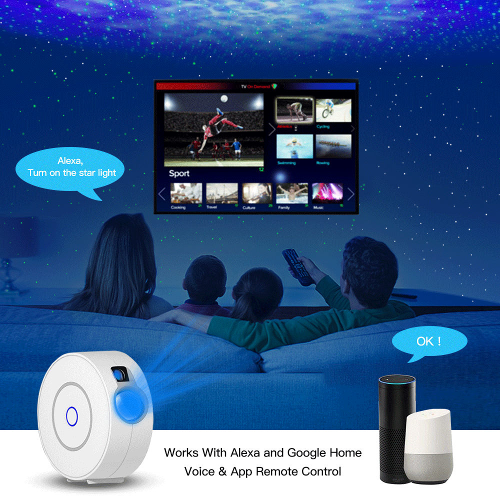 SK20 Smart Galaxy Space Projector + APP