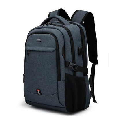 Large-Capacity Casual Backpack - Multi-Functional Business Travel Computer Bag & College Student Schoolbag