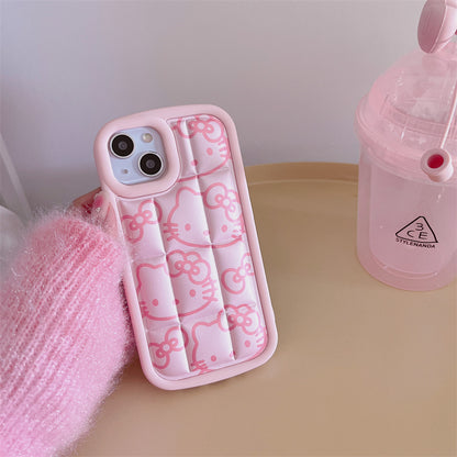 3D Design Pink Hello Kitty iPhone Case Apple IPhone 11 - 15 Pro Max