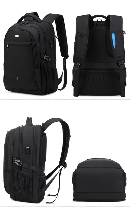 Mochila informal de gran capacidad: bolsa multifuncional para computadora de viaje de negocios y mochila para estudiantes universitarios