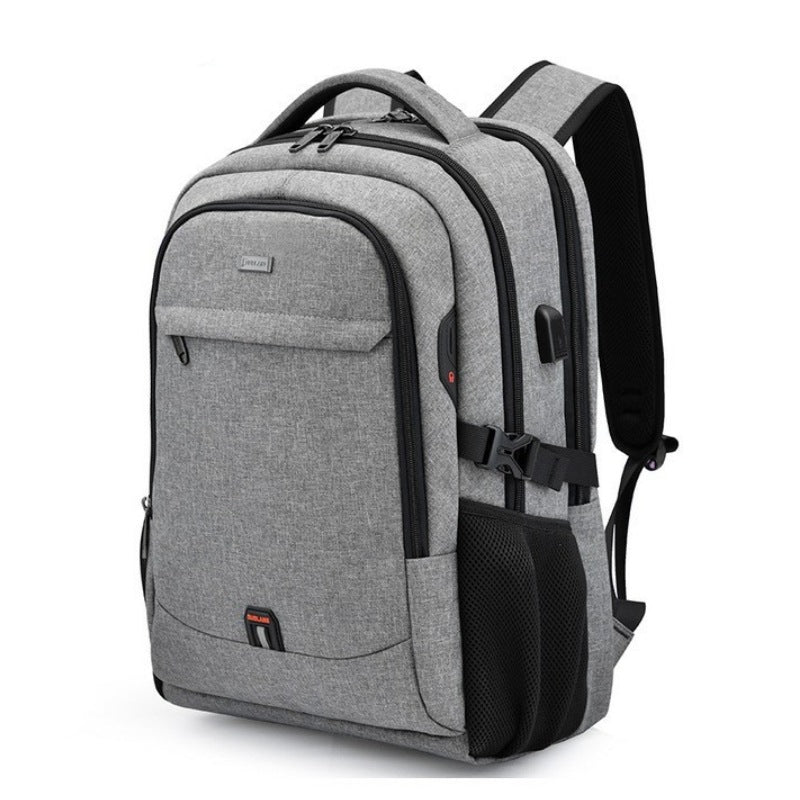 Large-Capacity Casual Backpack - Multi-Functional Business Travel Computer Bag & College Student Schoolbag