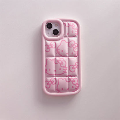 3D Design Pink Hello Kitty iPhone Case Apple IPhone 11 - 15 Pro Max