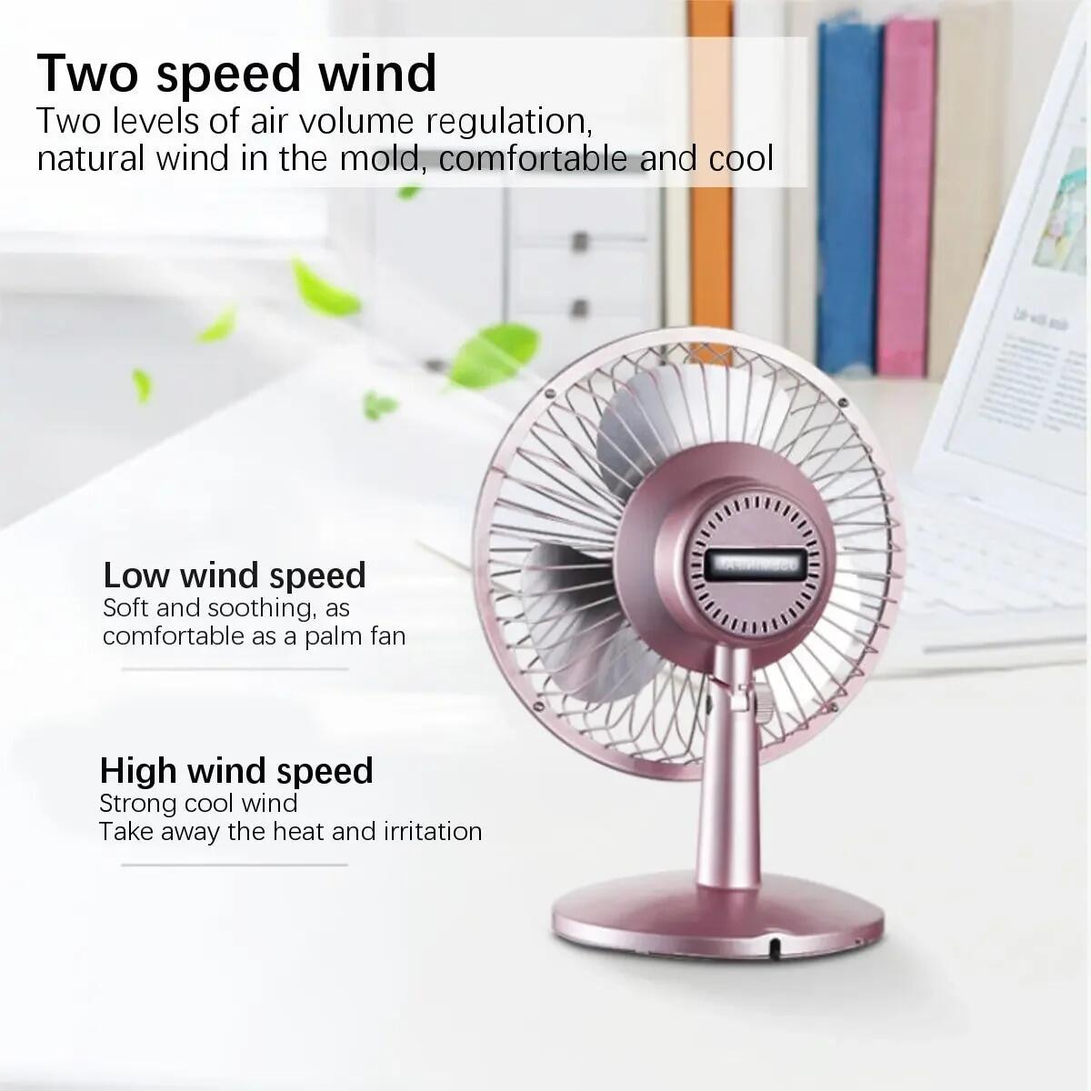 Mini Portable Desktop USB Power Fan