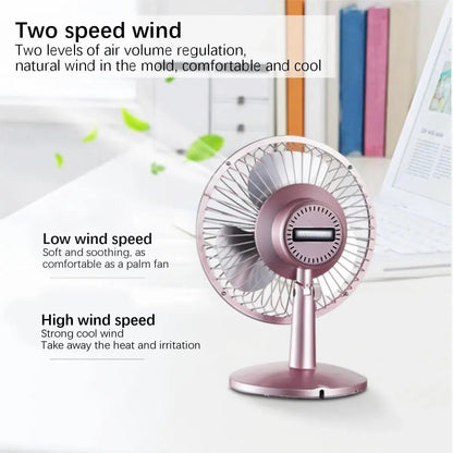 Mini Portable Desktop USB Power Fan