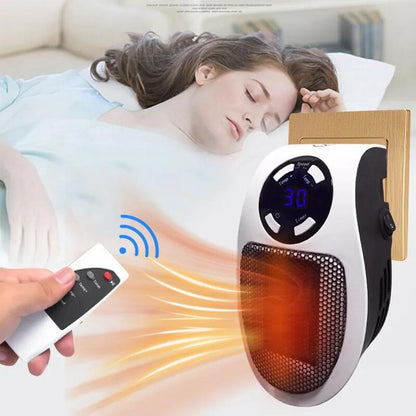 Portable Electric Plug-in Wall Room Heater