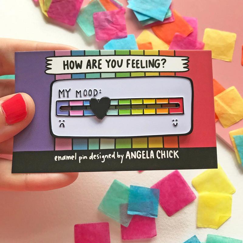 Interactive Mood Slider Cloth Pin