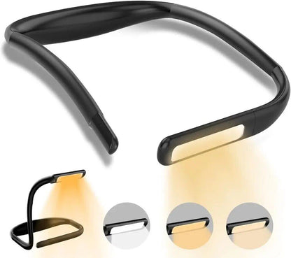 Multi-Use Flexible Neck Reading Light USB Rechargeable Adjustable Brightness