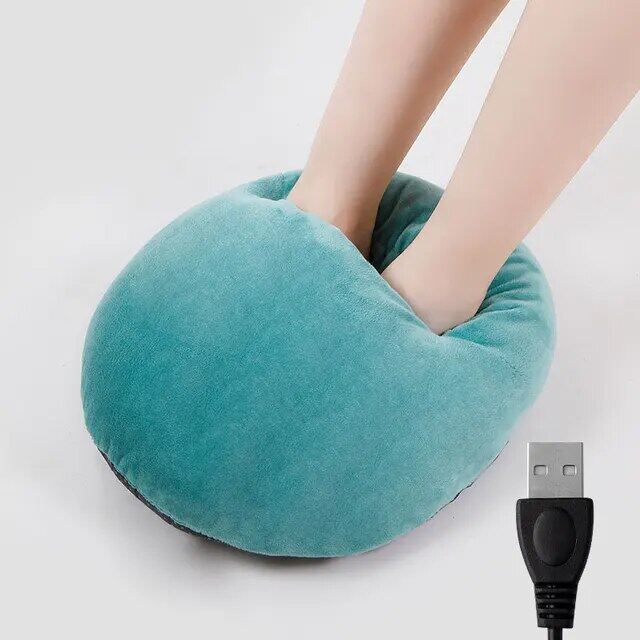 Soft Heated USB Electric Feet Warmer For Cozy Heat