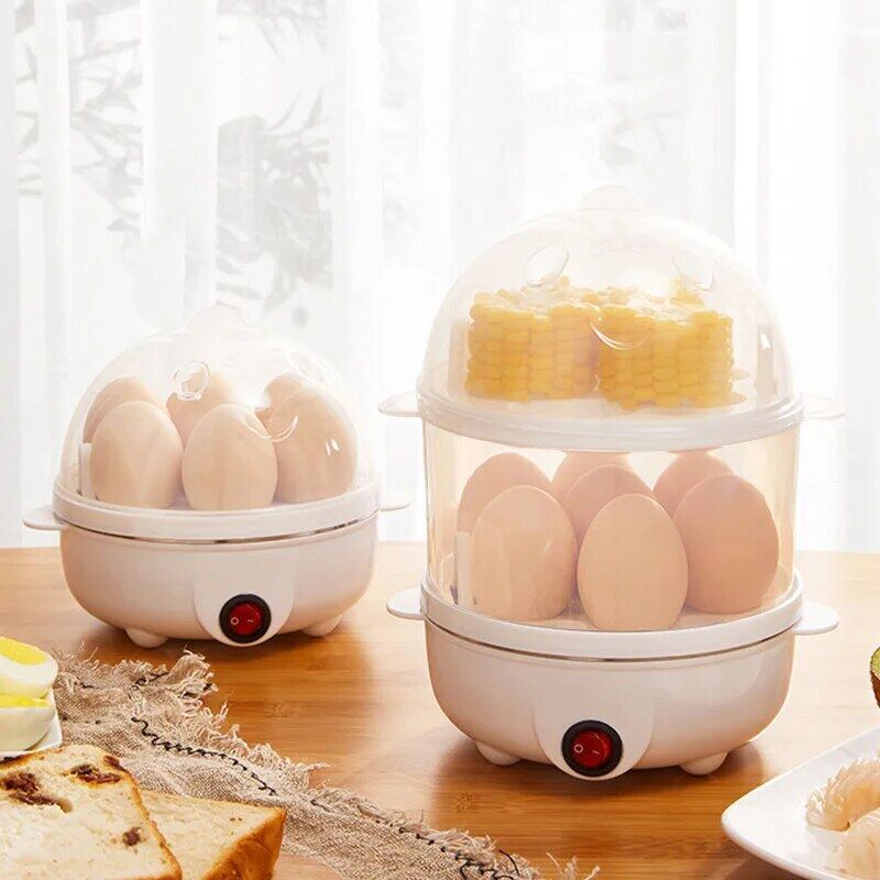 Multi-Cooking Double-Layer 14-Egg Electric Breakfast Steamer