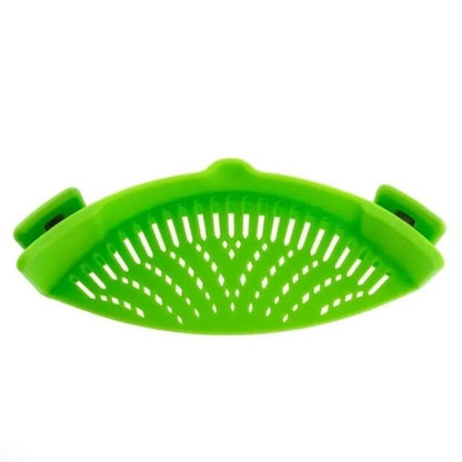 Clip-On Silicone Strainer For All Pots And Pans