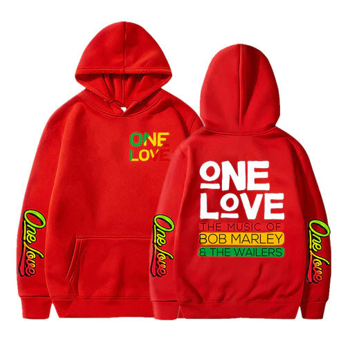 One Love, Bob Marley - Casual Sweatshirt Hoodie