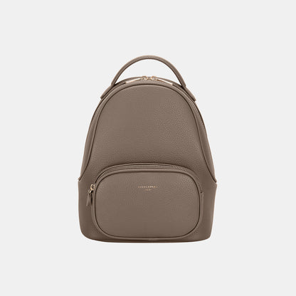 Leather Handle Backpack By David Jones Designer