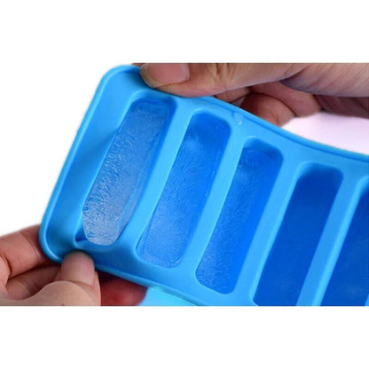 Water Bottle Silicone Ice Rectangles Tray Mold