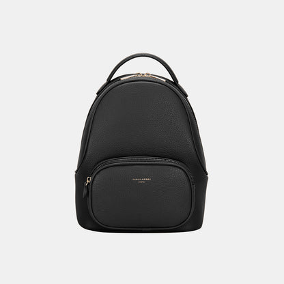 Leather Handle Backpack By David Jones Designer