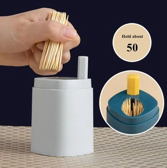 Toothpick Pop-up Automatic Storage Box