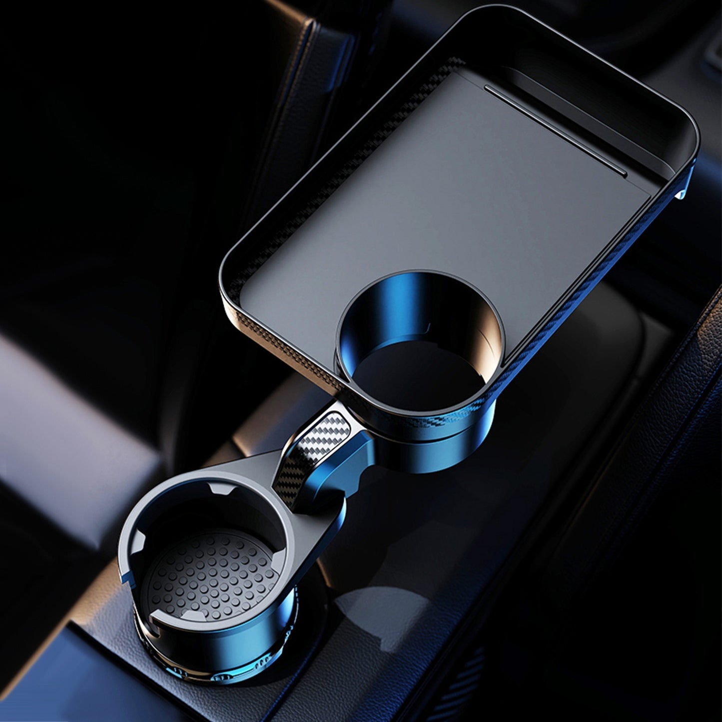 3-in-1 Rotating Car Cup Holder Tray