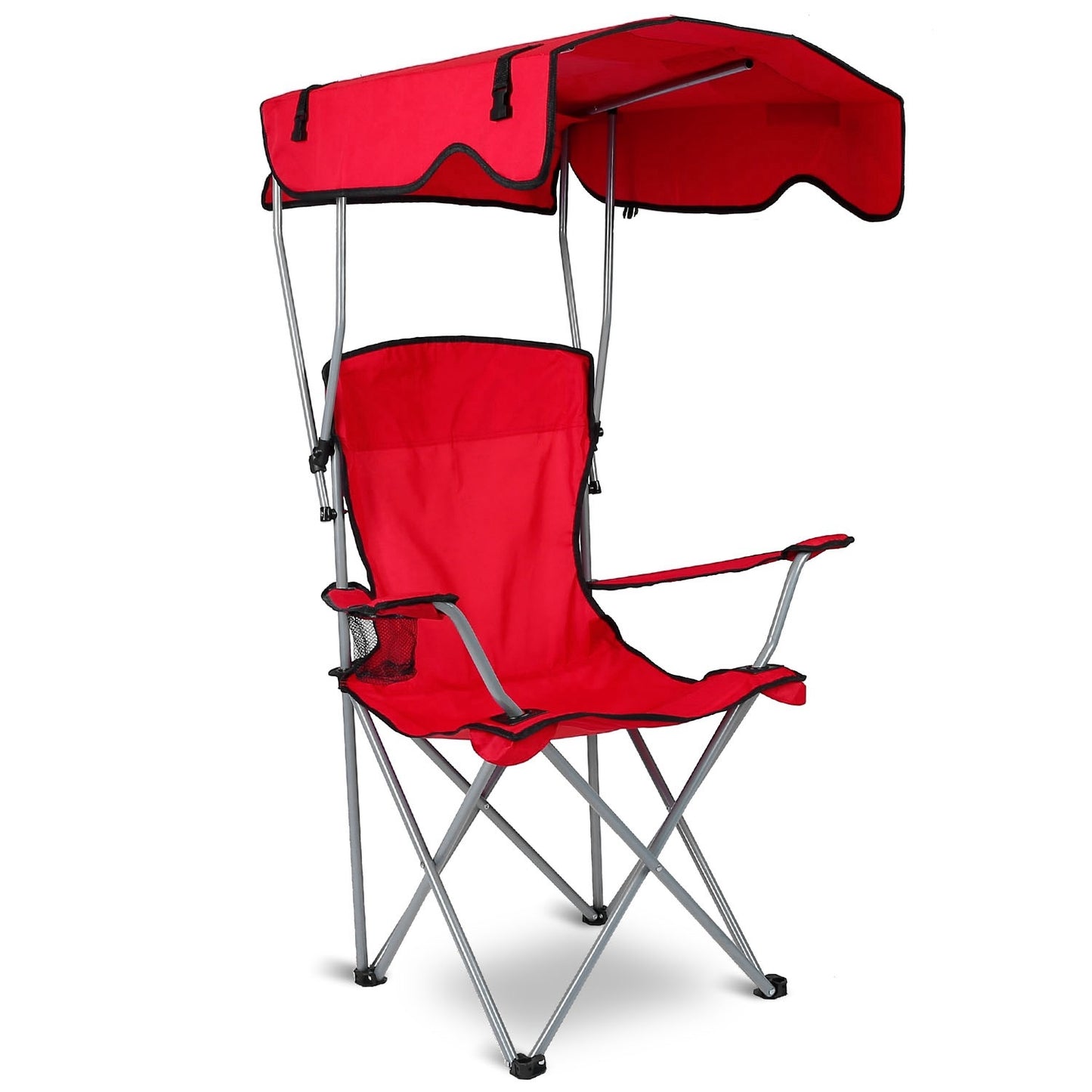 Foldable Sun Protection Canopy Chair - 330LBS Capacity