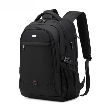 Large-Capacity Casual Backpack - Multi-Functional Business Travel Computer Bag & College Student Schoolbag