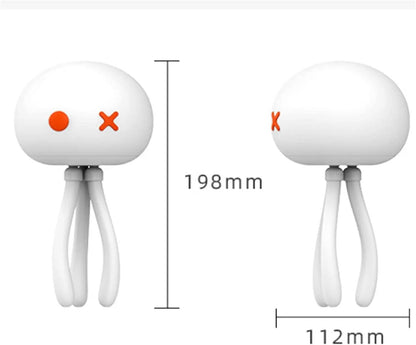 Lámpara de luz nocturna de medusas táctil LED de silicona