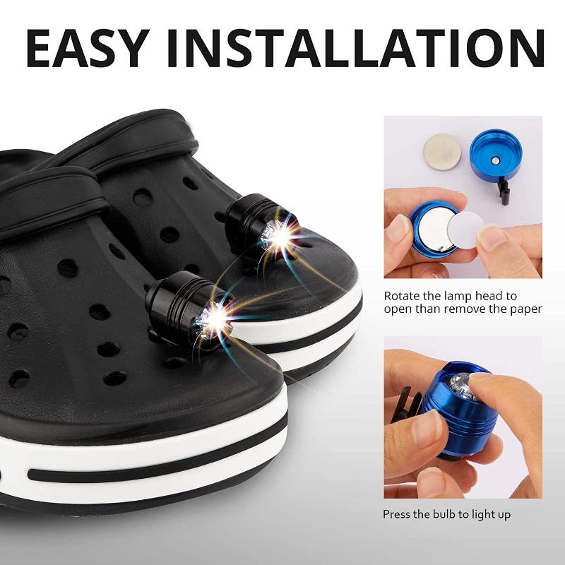 Lámpara para zapatos Clogs - Compatible con Crocs