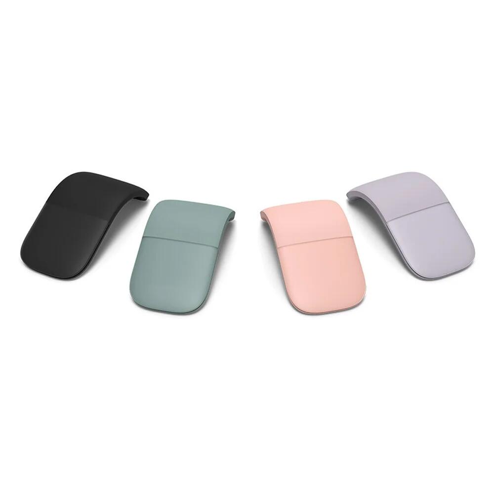 Wireless Foldable Arc Touch Mouse 1600-DPI Bluetooth 4.0