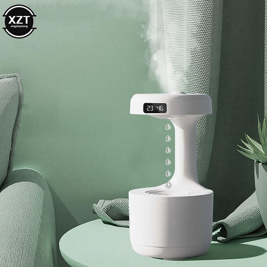 Humidificador USB ultrasónico con efecto de gota antigravedad