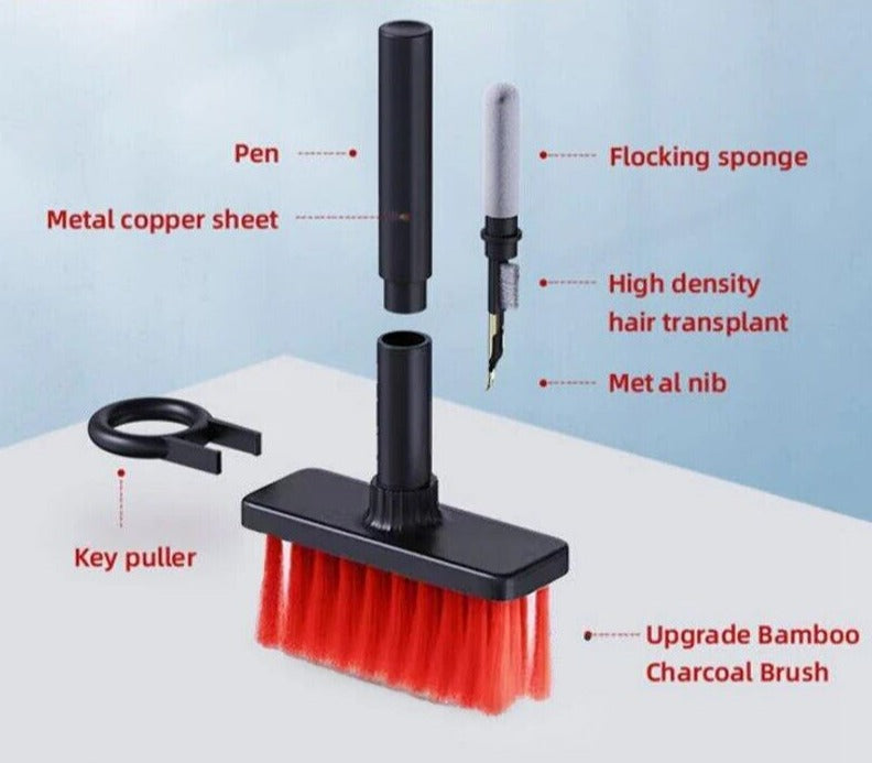 Portable Multifunctional Cleaning Tool Kit For Earbuds, Keyboards, Computer, Phone