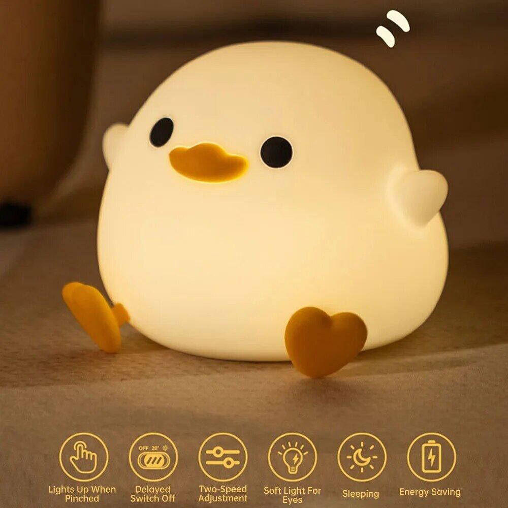 Sensory Glowing Touch Sensor Duck Night Light