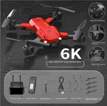 4-Rotor Double Camera Obstacle Avoidance Remote Controlled Drone