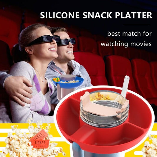 Silicone Snack Tray Accessory For 40oz Tumbler Cup