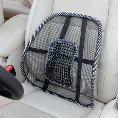 Universal Car Back Support Chair Massage Lumbar Support Waist Cushion